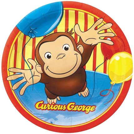 Curious George Circular Decal