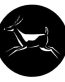 Deer 1 Circle Sticker