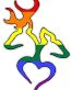 Deer Heart Fills 2 Pride Flag