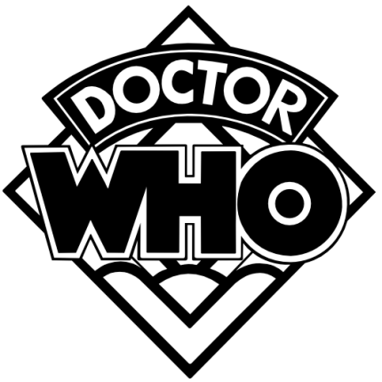 Doctor Who Black SS Sticker