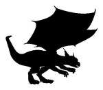 Dragon Vinyl Die Cut Decal Stickers 01