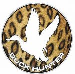 Duck Hunting Circle Decal 88 - Skin Leopard