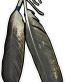 FEATHER PHOTO INDIAN STICKER