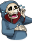 friendly death_grim reaper sticker 1