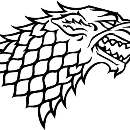 game of thromes house of stark diecut decal