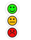 Go Green Signal Light Sticker