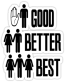 good better best guy sticker