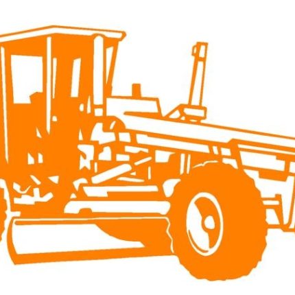 Grader funny auto decal