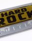 hard rock gold special edition adhesive chrome emblem