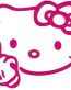 Hello K Flip Off Window Sticker 4