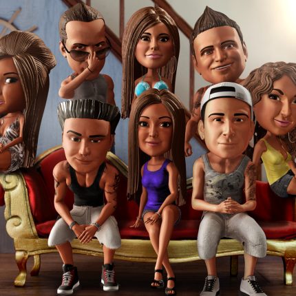 Jersey Shore Wallpaper Sticker 07