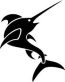 Marlin Fish Die Cut Decal 3