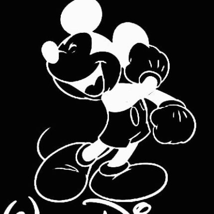 Mickey Going to Disney Decal Sticker