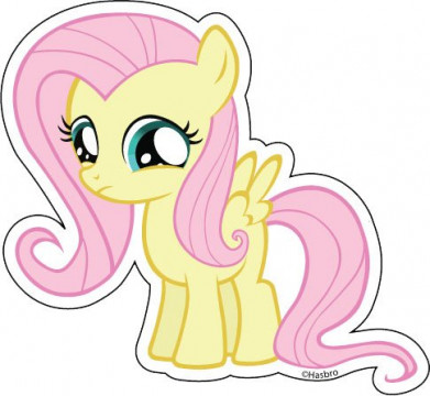 my little pony yellow sticker - Pro Sport Stickers