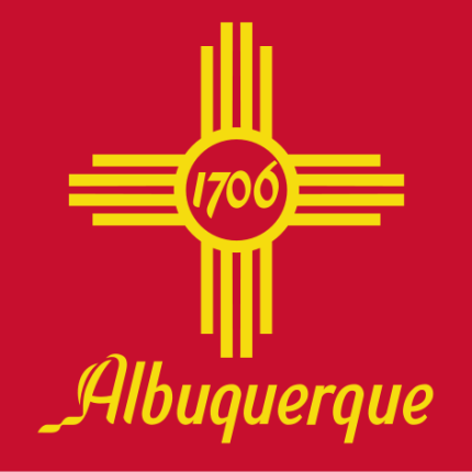 New Mexico Albuquerque City Flag Sticker