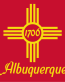 New Mexico Albuquerque City Flag Sticker