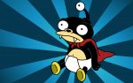 Nibbler Car Sticker Wall Decal 4