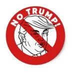 NO TRUMP STICKER