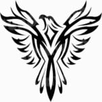 Phoenix Rising Decal Sticker 1