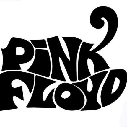 Pink Floyd Lettering Art Funny Car Sticker