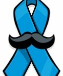 PROSTRATE CANCER RIBBON STICKERS 4