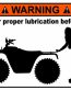 Quad Funny Warning Sticker 2