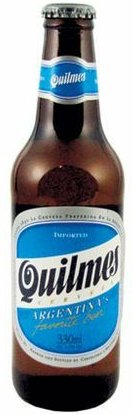 Quilmes Beer Bottle Sticker