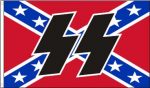 rebel ss flag sticker