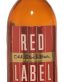 Red Label Bottle Shaped Sticker