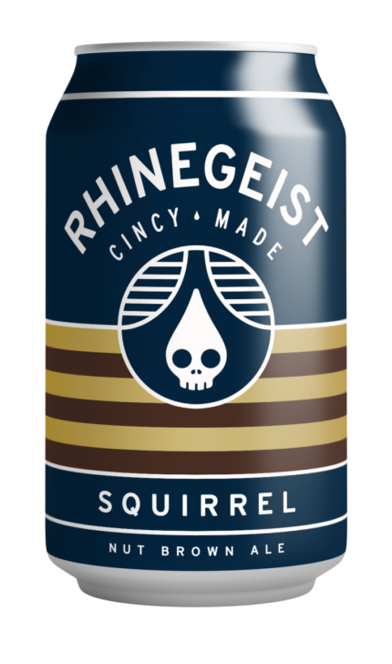 RHINEGEIST Squirrel IPA CAN SHAPED STICKER