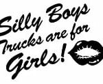 Silly Boys 2 Diecut Vinyl Decal