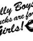 Silly Boys 2 Diecut Vinyl Decal