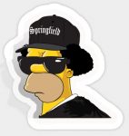 SIMPSON EAZY HOMER Sticker