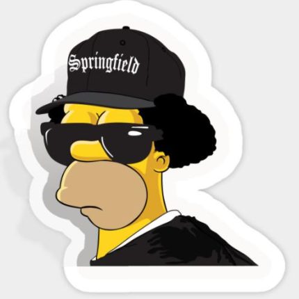 SIMPSON EAZY HOMER Sticker