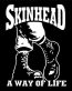 skinhead way of life diecut decal
