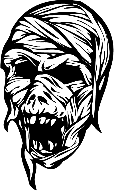 Skull Vinyl Decal Sticker 51