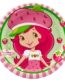 Strawberry Shortcake Circular Decal Sticker