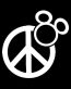 Mickey Peace Sticker