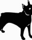 Boston Terrier Dog Decal - 15D