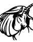 Unicorn vinyl decal