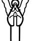 Angel in Prayer Decal 41