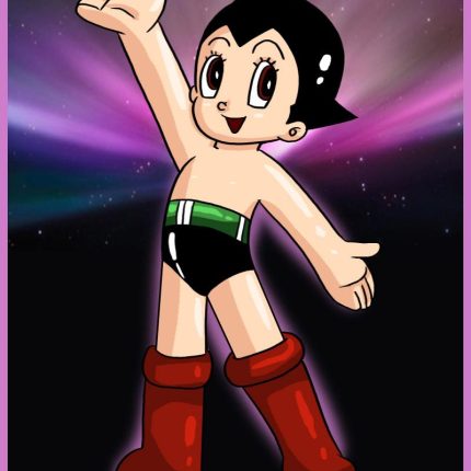 astro boy DRAGO Sticker