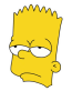bart-simpson-HEAD Sticker