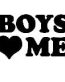 Boys Love Me Decal