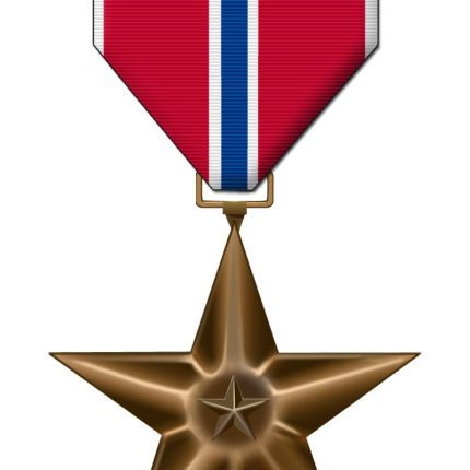 Bronze Star Medal Decal