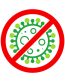 CORONAVIRUS PREVENTION STICKERS 10