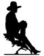 Cowboy Die Cut Decal4