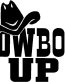 Cowboy Up Diecut Vinyl Decal