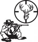 Deer Hunting Decal Sticker 34