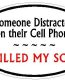 DISTRACTED DRIVER OVAL - Son